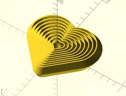 Fidget heart