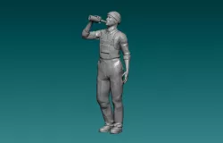Figure Man Drunk Drink Beer Code 312