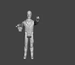 FIGURE OF THE MOVIE ALIEN DALLAS ARTICULATED ACTION FIGURE .STL .OBJ