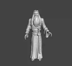 FIGURE WIZARD MERLIN PVC YOLANDA .STL .OBJ