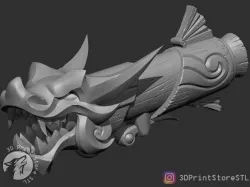 Fishbones Jinx Firecracker Skin From League of Legends - Fan Art