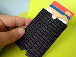 Flex TPU Slim Credit Card RFID Wallet