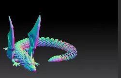 Flexi winged dragon (Wind dragon)