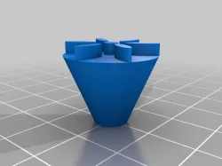 Fondant flower pattern
