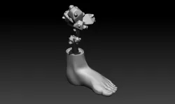 Foot Diorama Tree