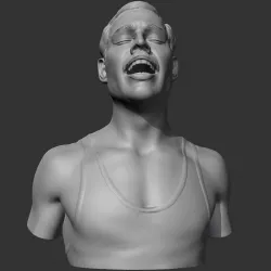 Freddie Mercury 3D print model
