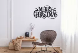 free : Christmas : wall art : STL and SVG