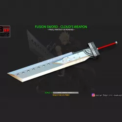 Fusion Sword Cloud - Final Fantasy VII remake