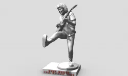 Gary Moore Live Belfast 1989 - 3D printing