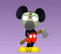 mickey mouse gas mask 3d models 【 STLFinder