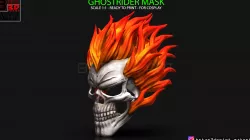 Ghost Rider mask -Agents of SHIELD - Marvel comics 3D print model