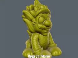 Giga Cat Mario (Easy print no support)
