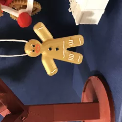 Gingy christmas tree ornament