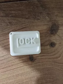 Glock Logo Keychain