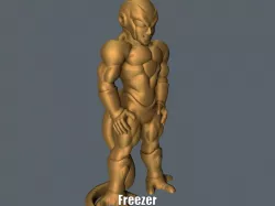 Golden Freezer (Easy print no support)