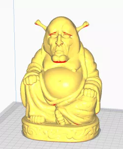 Handsome Shrekward Buddha