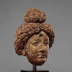 Head of a Buddha or Bodhisattva