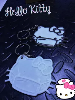 Hello Kitty Mask Keychain