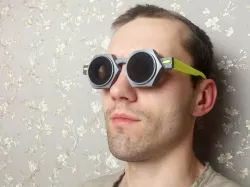 Hex nut glasses
