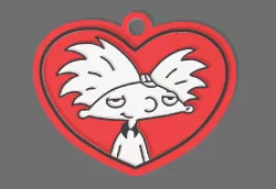Hey Arnold! keychain