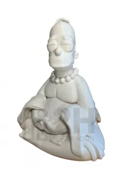 Homero Buda Los simpsons - Homer Buddha The Simpsons