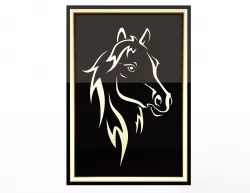 Horse Frame Decoration
