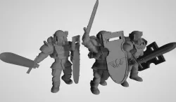 Hostile Environment Guardsmen - Close Combat Specialists