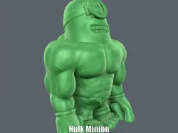 Hulk Minion (Easy print no support)