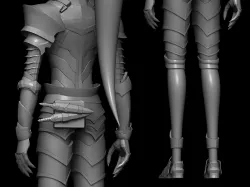Igris 3D model from solo leveling 3D print model