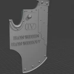 Iron Warriors Boarding Shields