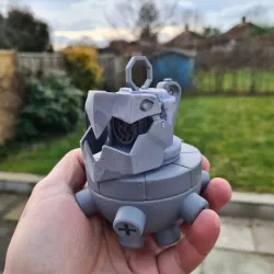 Jinx Arcane inspired Chomper grenade 3d model for printing