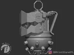 Jinx Bomb From Arcane - Fan Art 3D print model