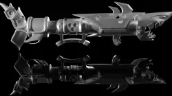 Jinx Fishbones Bazooka - League of Legends Cosplay - LOL 3D print model
