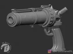 Jinx Pistol From Arcane - Fan Art 3D print model