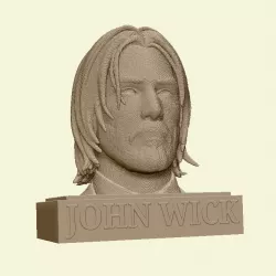 JOHN WICK BUST