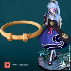 Kamisato Ayaka Genshin Impact Necklace Accessory Cosplay