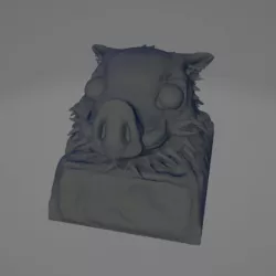 Keycap Inosuke Demon Slayer