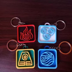 Keychain avatar/ avatar keychain
