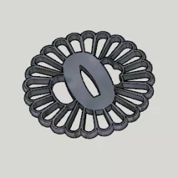Kikuichimonji Sword Guard Coaster