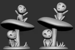 Kodama Mononoke Princess Collection