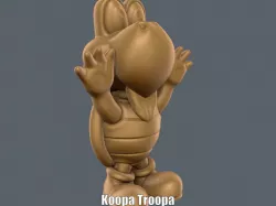 Koopa Troopa (Easy print no support)