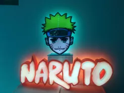 Led lamp topper NARUTO