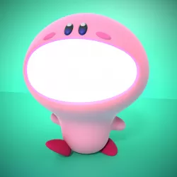 Light Bulb kirby fanart - Kirby and the Forgotten Land 3D print model