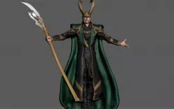 LOKI AVENGERS MCU TOM HIDDLESTON STATUE