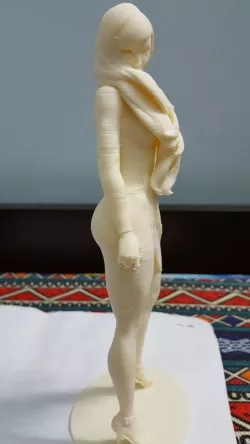 Long haired Lady
