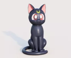 Luna from Sailor Moon 3D print model