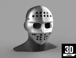 Mad Max 2: The Road Warrior Mask for 3D Pring STL