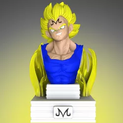 Majin Vegeta bust - Dragon Ball Z