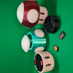 Mario Mushroom Secret Switch Game Organizer