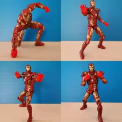 Marvel Legends Custom Ironman Mark42/43 Interchangeable Hands